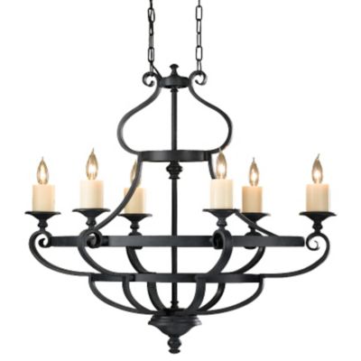 King's Table Linear Chandelier by Feiss - Starlight Lighting USA and Canada